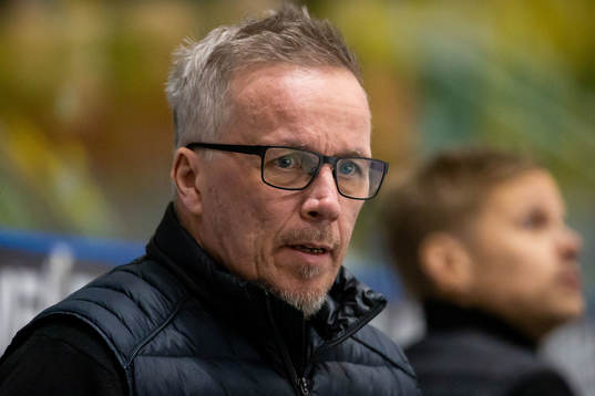 Björklövens tränare Hans Wallson