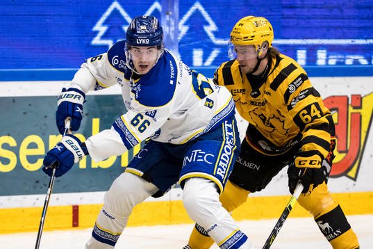 Leksands Nils Åman och Skellefteås Jonathan Pudas