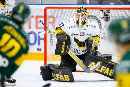 Västerås målvakt Johan Gustafsson