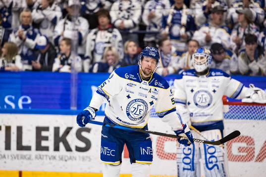 uLeksands Jonas Ahnelöv deppar nder ishockeymatchen i SHL