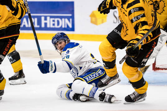 Leksands Justin Kloos och Skellefteås Adam Wilsby