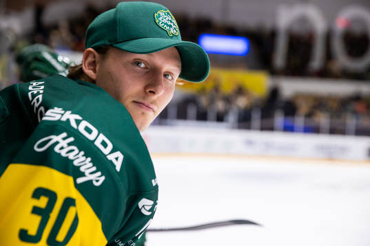 Björklövens målvakt Joona Voutilainen