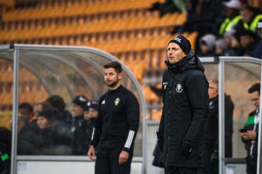 Trelleborgs tränare Kristian Haynes