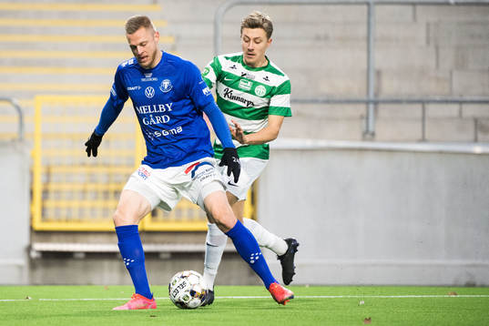 Trelleborgs Mattias Håkansson och Västerås Simon Gefvert