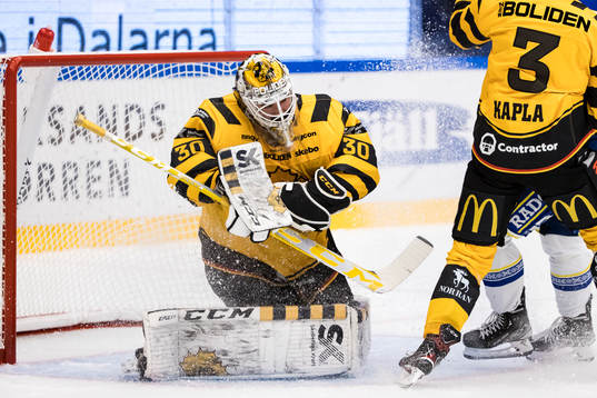 Skellefteås målvakt Gustaf Lindvall