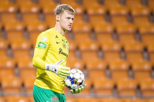 Trelleborgs målvakt Kasper Thiesson Kristensen