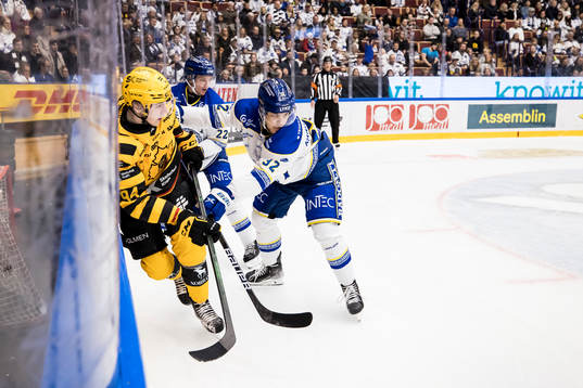 Skellefteås Linus Karlsson och Leksands Jesper Kandergård