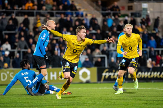 Bläddra bland fler bilder av Fotboll, Allsvenskan, Halmstad - Elfsborg