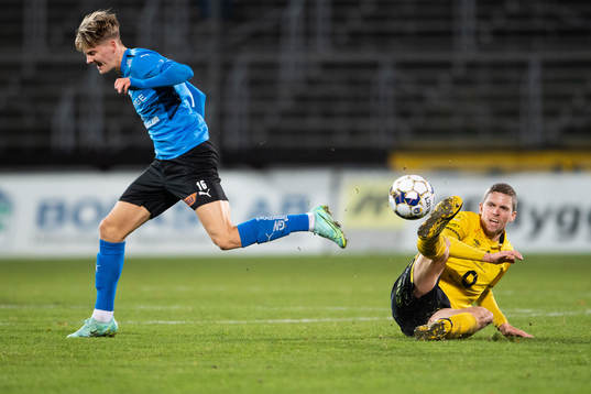 Halmstads Erik Ahlstrand och Elfsborgs André Rømer
