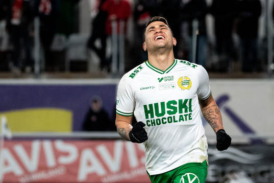 Hammarbys Paulinho jublar