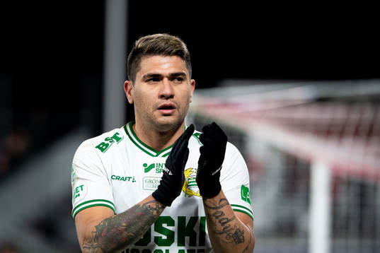 Hammarbys Paulinho tackar publiken