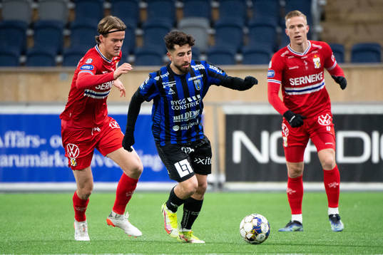 IFK Göteborgs August Erlingmark och Sirius Moustafa Zeidan
