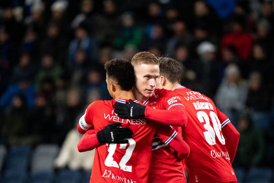 IFK Göteborgs Tobias Sana, Oscar Wendt och Mattias