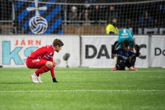 IFK Göteborgs Oscar Vilhelmsson deppar