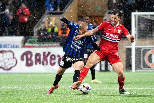 Sirius Adam Ståhl och IFK Göteborgs Gustav Svensson
