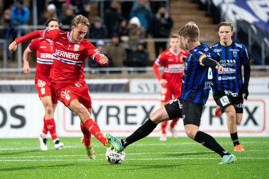 IFK Göteborgs Oscar Vilhelmsson och Sirius Marcus Mathisen