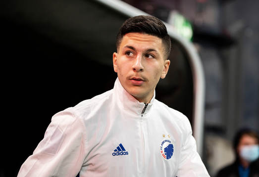 Köpenhamns Roony Bardghji före fotbollsmatchen i