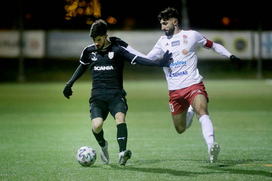 Assyriska Christian Aphrem och Hudiksvall Cihan Sener