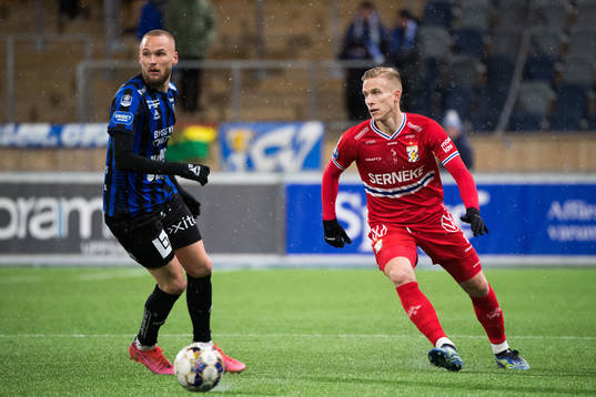 Sirius Adam Ståhl och IFK Göteborgs Oscar Wendt
