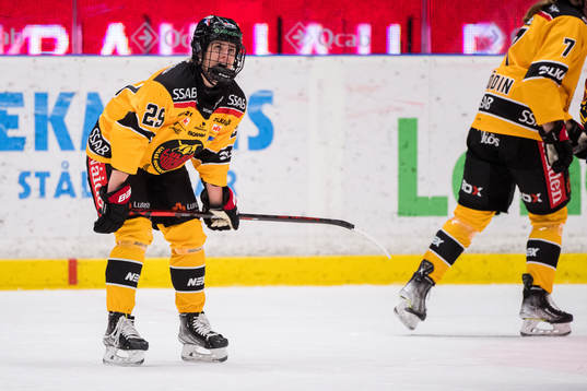 Luleås Emma Nordin deppar