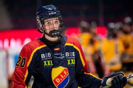 Djurgårdens Beatrice Hjälm deppar
