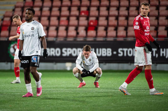 Örebros David Seger deppar