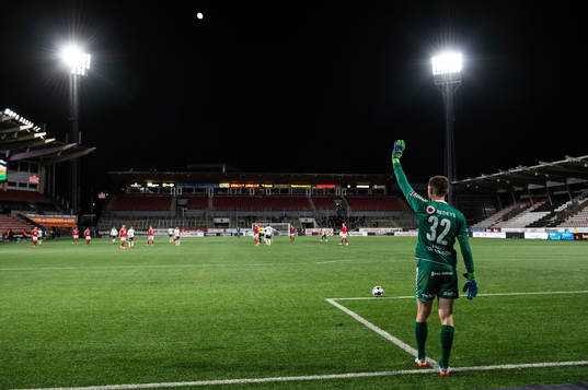 Kalmars målvakt Lucas Hägg Johansson