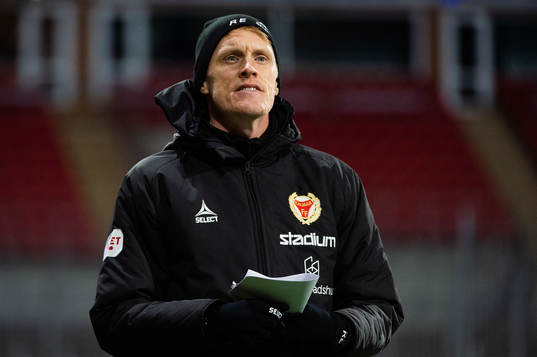 Kalmars tränare Rasmus Elm