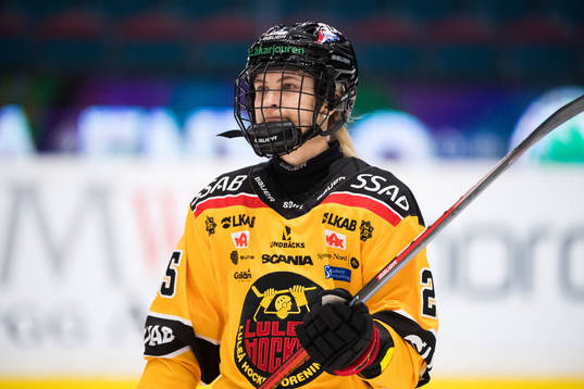 Luleås Wilma Hjelm deppar