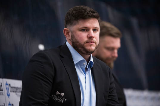 Luleås assisterande tränare Oskar Häggström