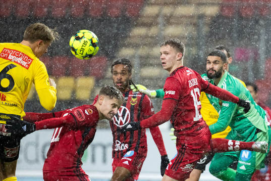 Östersunds Henrik Bellman och Eirik Haugan