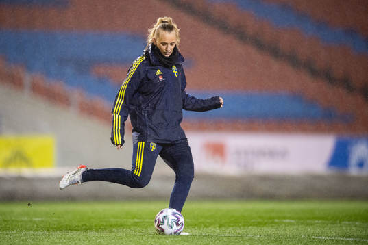 Stina Blackstenius of the Swedish women's national football