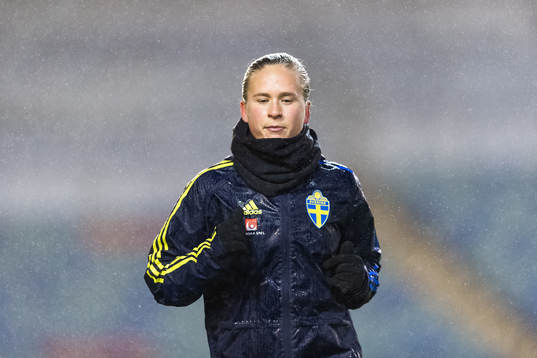 Filippa Curmark of the Swedish women's national football