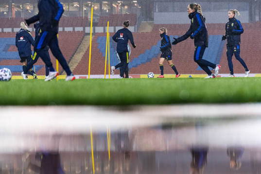 Jonna Andersson of the Swedish women's national football