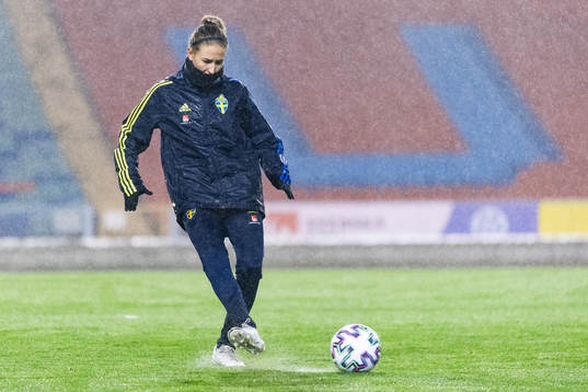 Emma Kullberg of the Swedish women's national football team