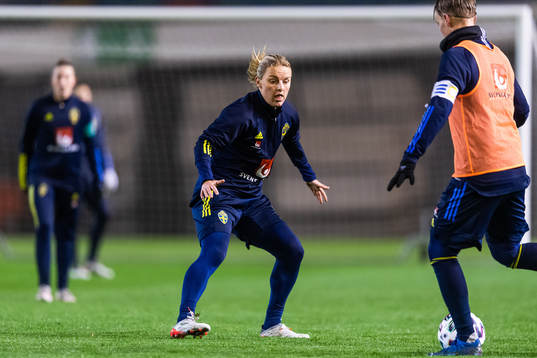 Mimmi Larsson of the Swedish women's national football team