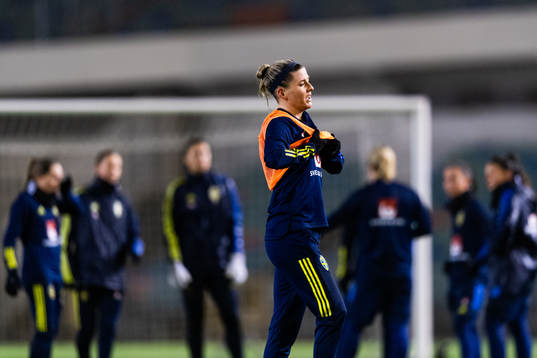 Olivia Schough of the Swedish women's national football team