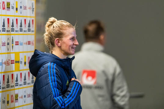 Sofia Jakobsson of the Swedish women's national football