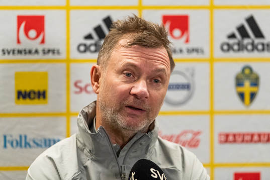 Peter Gerhardsson, head coach of the Swedish women's