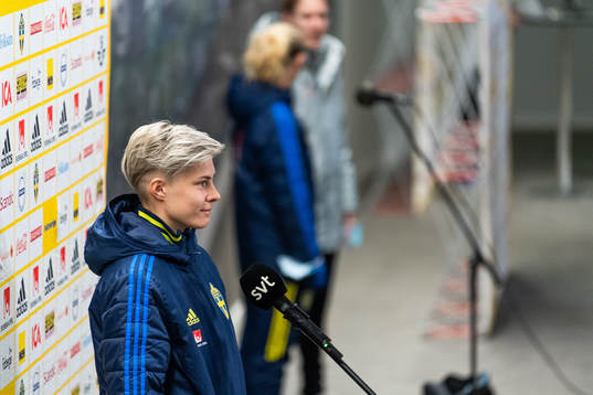 Lina Hurtig of the Swedish women's national football team