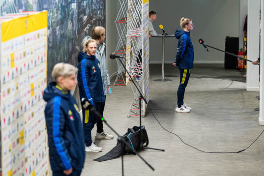 Sofia Jakobsson of the Swedish women's national football
