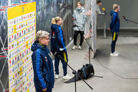 Lina Hurtig of the Swedish women's national football team