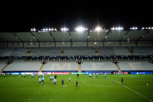 General view of Eleda Stadion