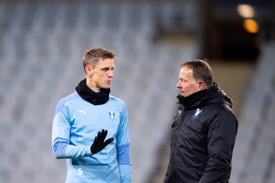 Sören Rieks and Remy Reijnierse, assistant coach
