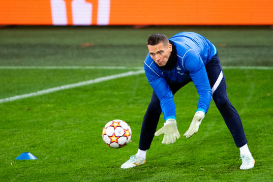 Goalkeeper Mikhail Kerzhakov