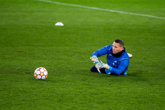 Goalkeeper Mikhail Kerzhakov