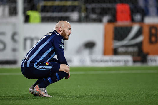 Djurgårdens Magnus Eriksson deppar