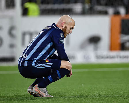 Djurgårdens Magnus Eriksson deppar