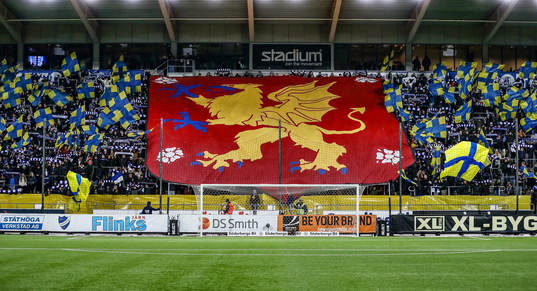Tifo på Curva Nordahl