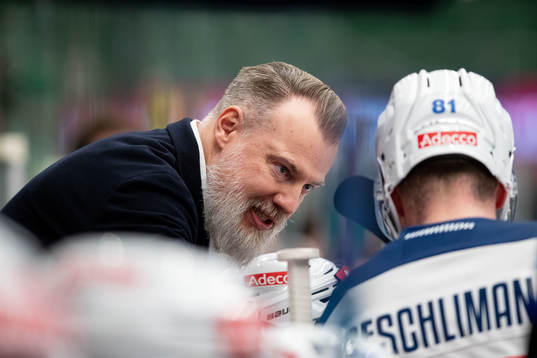 Rikard Grönborg, head coach, of Zurich